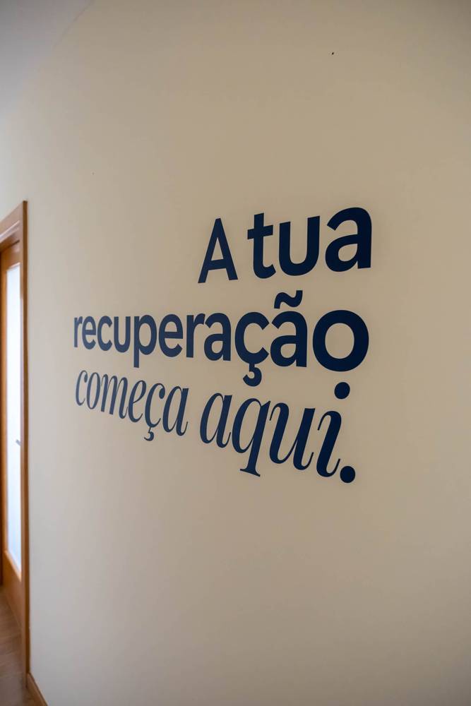 A tua recuperação começa aqui